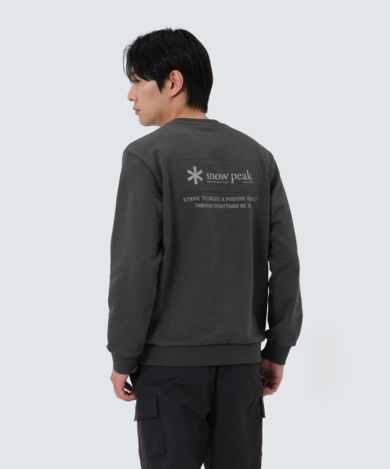 男款【WE ARE】韓國snow peak 背後大標大學T S25FMFHT24