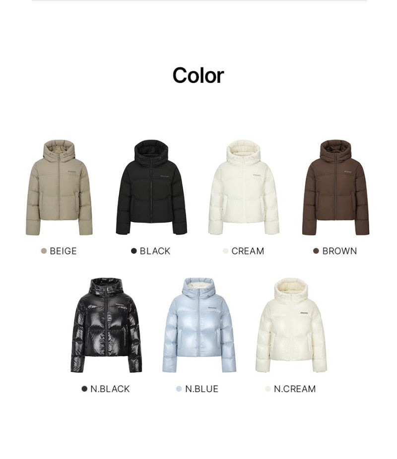 女款【WE ARE】韓國Discovery連帽鴨絨羽絨服外套DWDJ94056