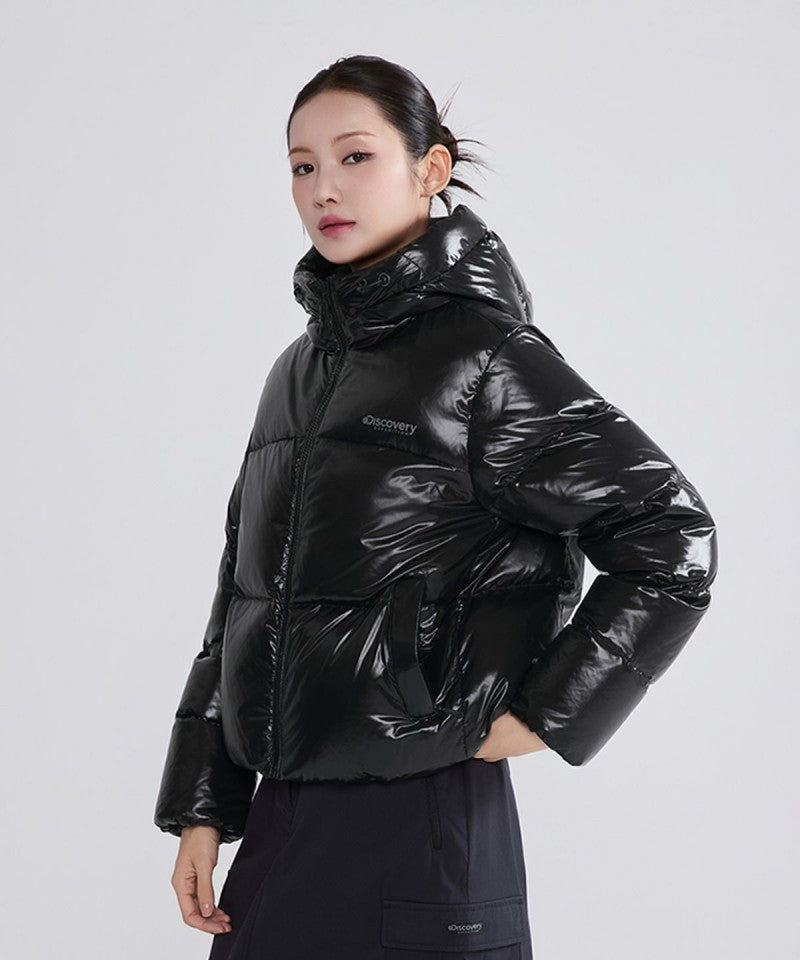 女款【WE ARE】韓國Discovery連帽鴨絨羽絨服外套DWDJ94056