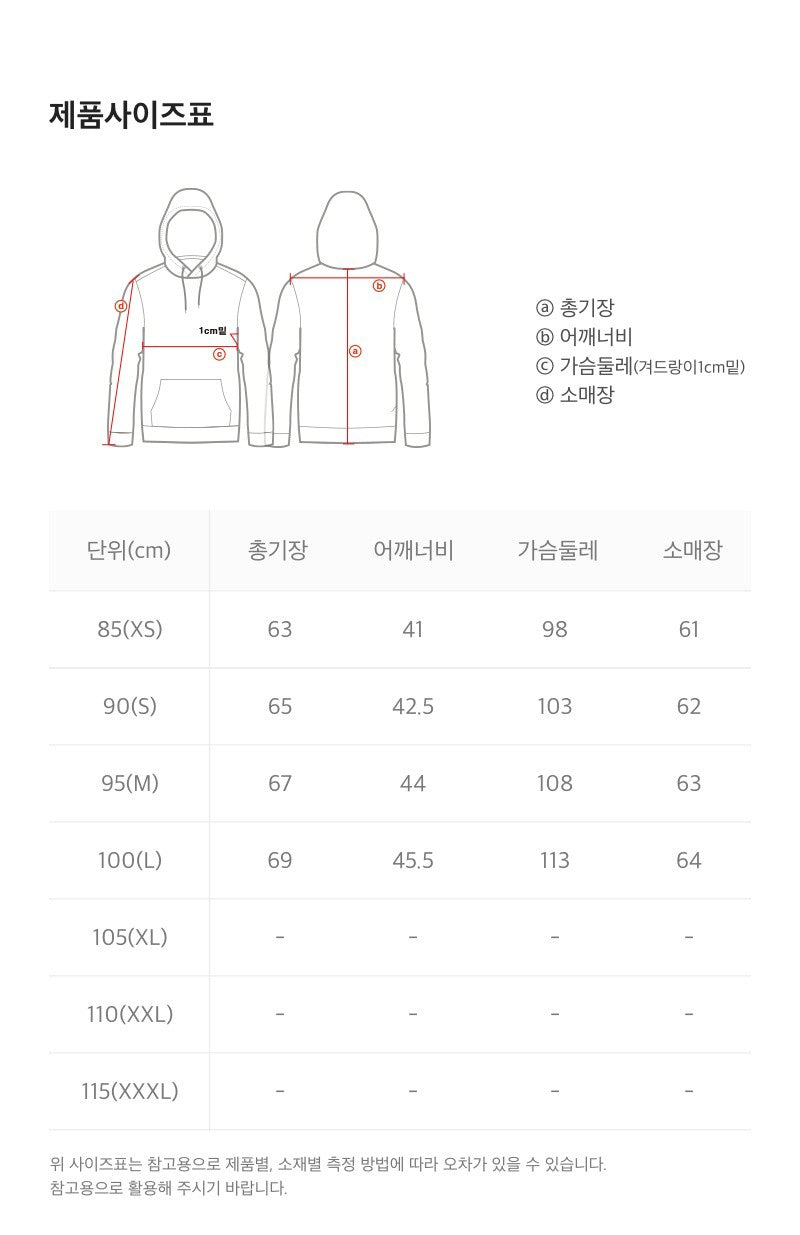 【WE ARE】韓國國家地理連帽外套N253WJP030