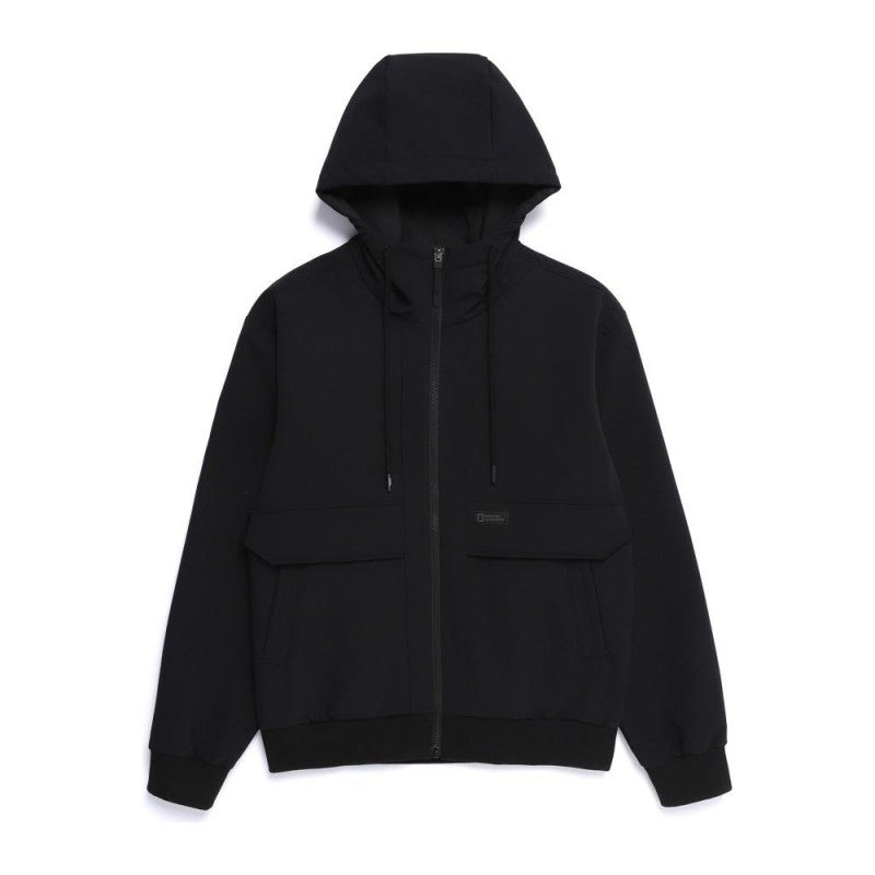 加絨款【WE ARE】韓國國家地理連帽外套N254UFT050