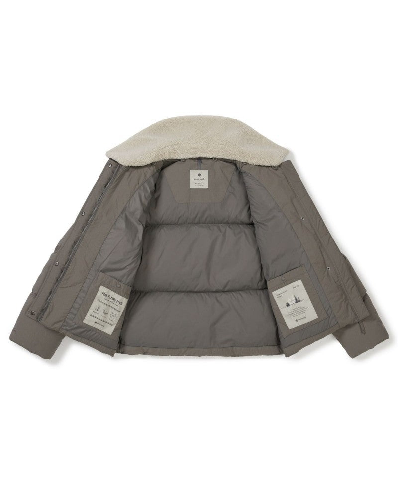 女款【WE ARE】韓國snow peak雪峰 絨毛(可拆)羽絨外套S25WWGDJ57