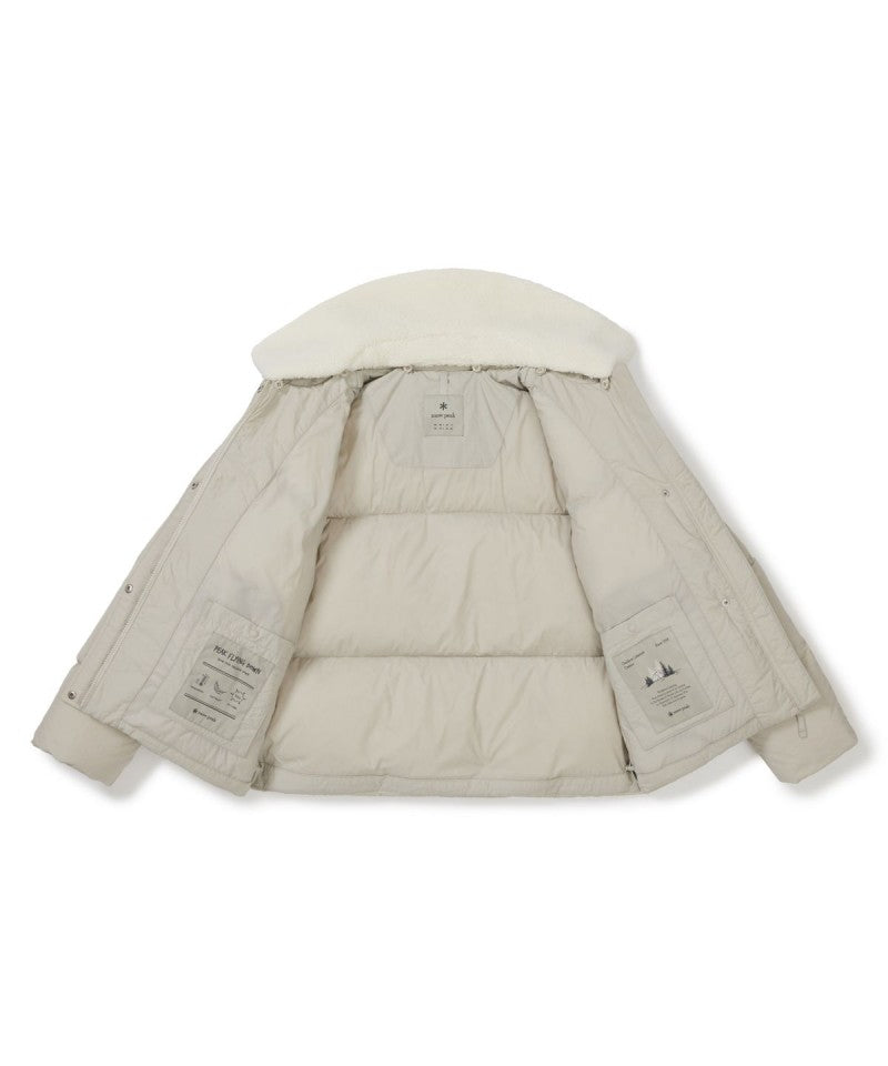 女款【WE ARE】韓國snow peak雪峰 絨毛(可拆)羽絨外套S25WWGDJ57