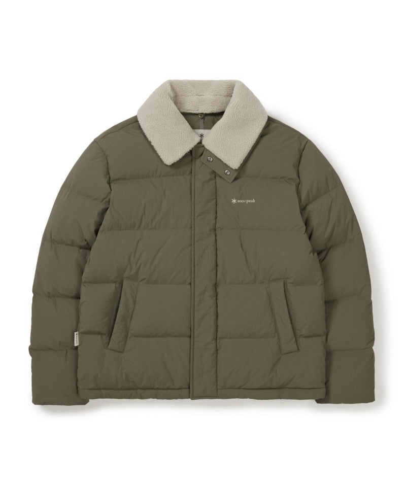 【WE ARE】韓國snow peak雪峰 絨毛(可拆)羽絨外套S25WMGDJ56