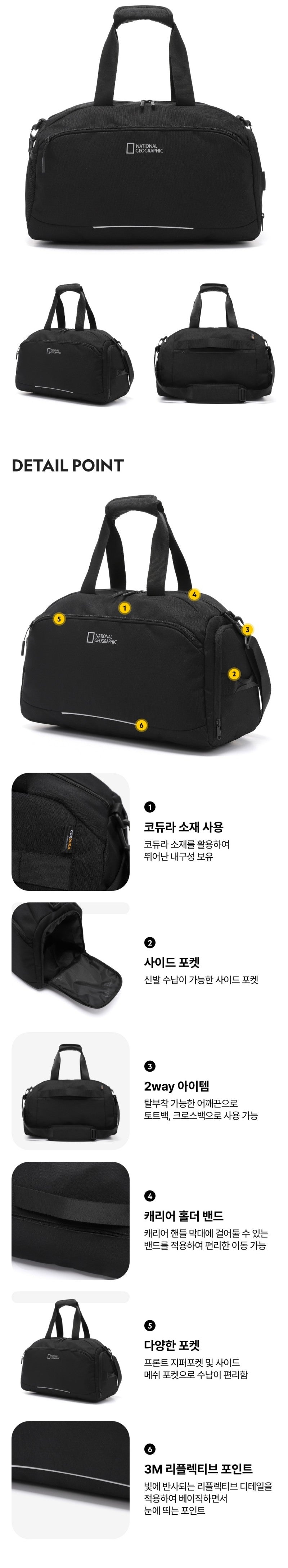 【WE ARE】韓國NG國家地理單肩斜挎包手提包N255ATO050