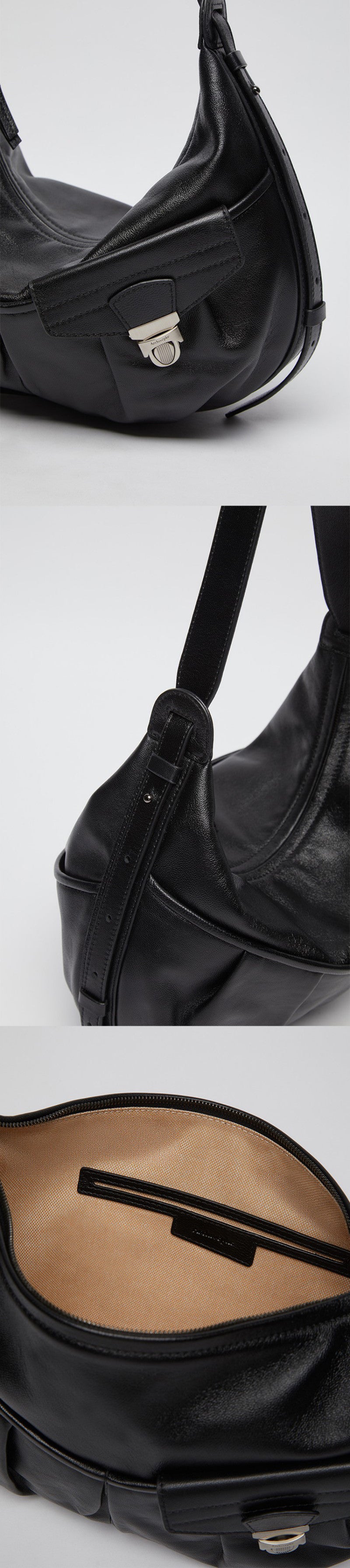 【WE ARE】韓國Archivepke Lock pocket bag OVBAX25223