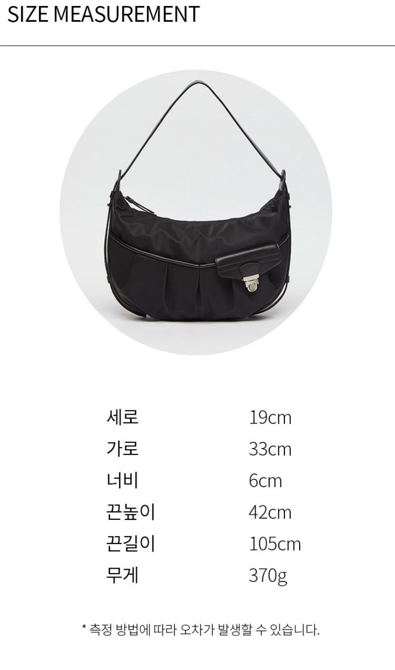 【WE ARE】韓國Archivepke Lock pocket bag OVBAX25309