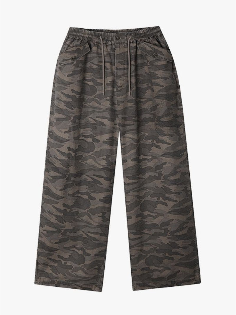 【WE ARE】韓國DONTBELATE 迷彩休閒褲