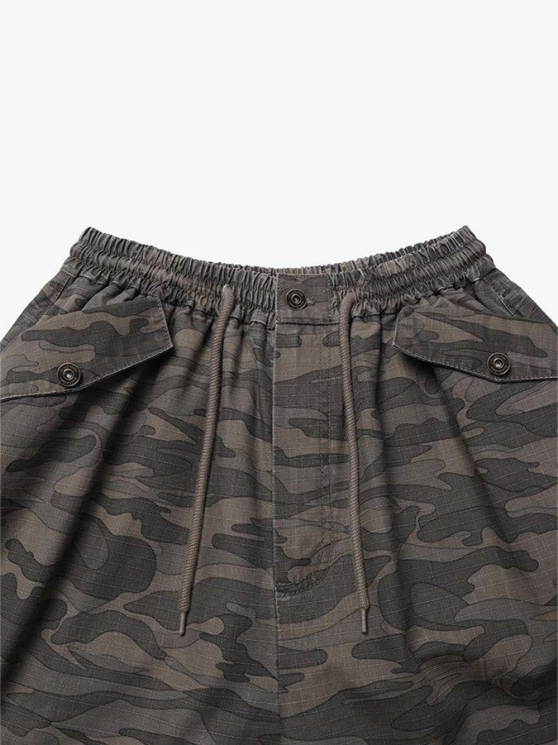 【WE ARE】韓國DONTBELATE 迷彩休閒褲