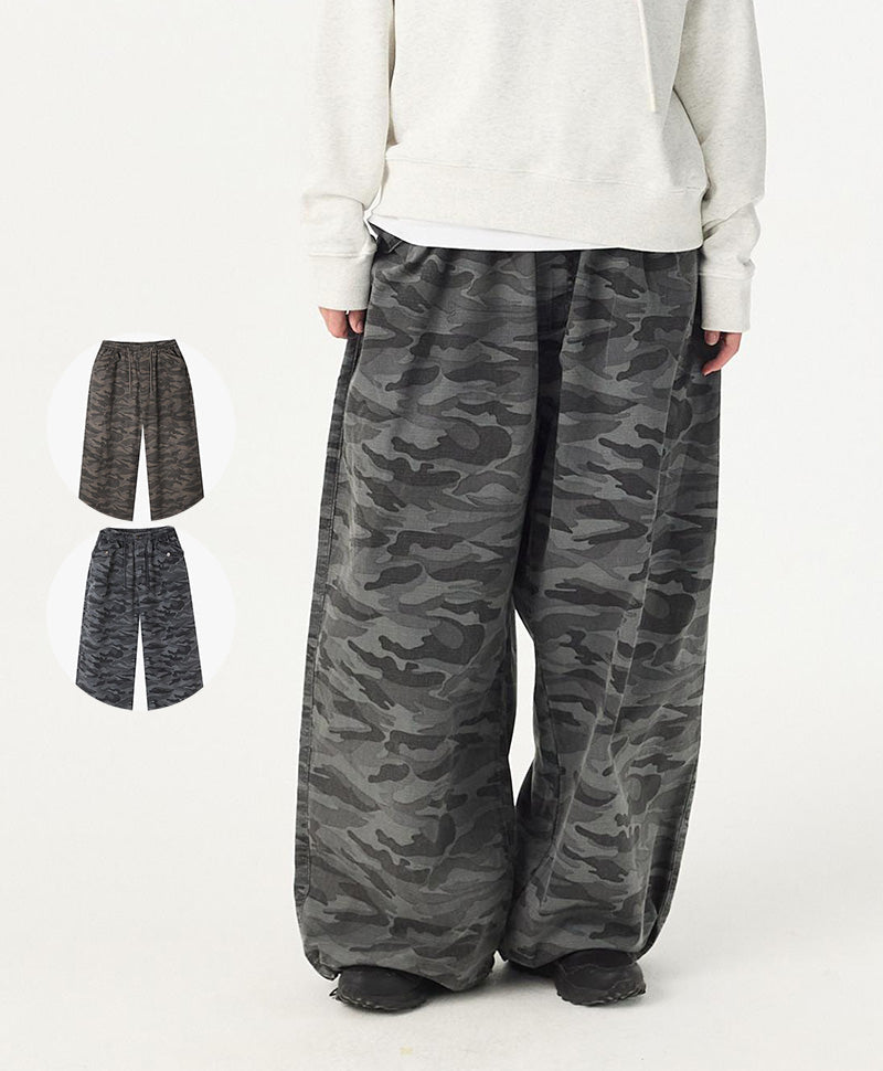 【WE ARE】韓國DONTBELATE 迷彩休閒褲