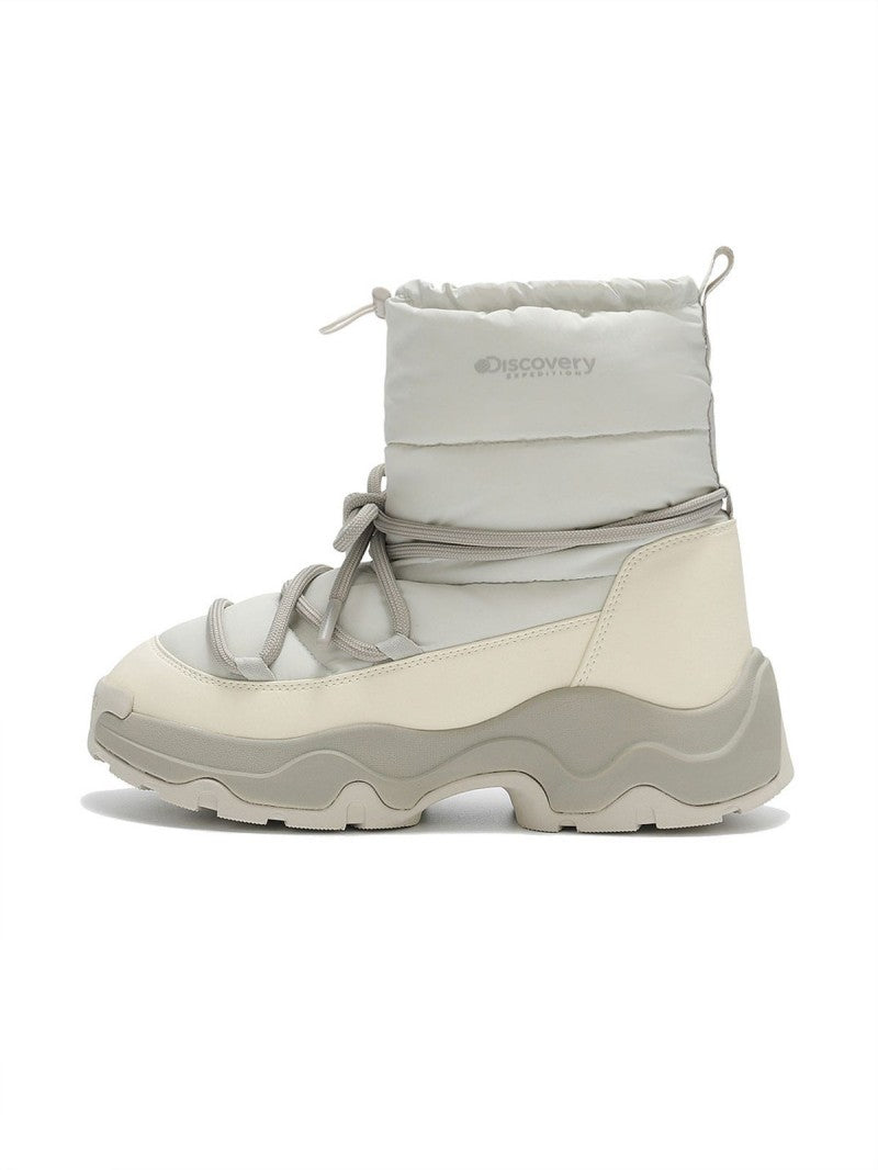 高允貞同款【WE ARE】韓國Discovery中筒保暖靴子DXSH6235N