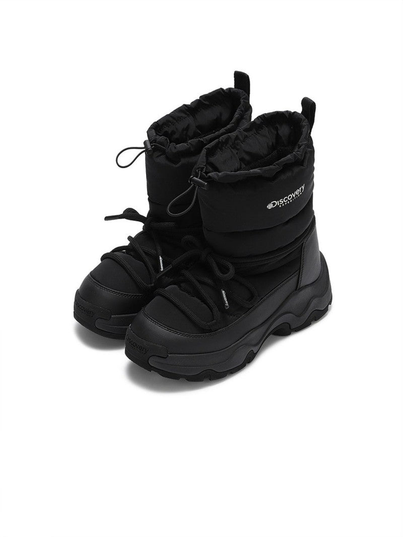 高允貞同款【WE ARE】韓國Discovery中筒保暖靴子DXSH6235N