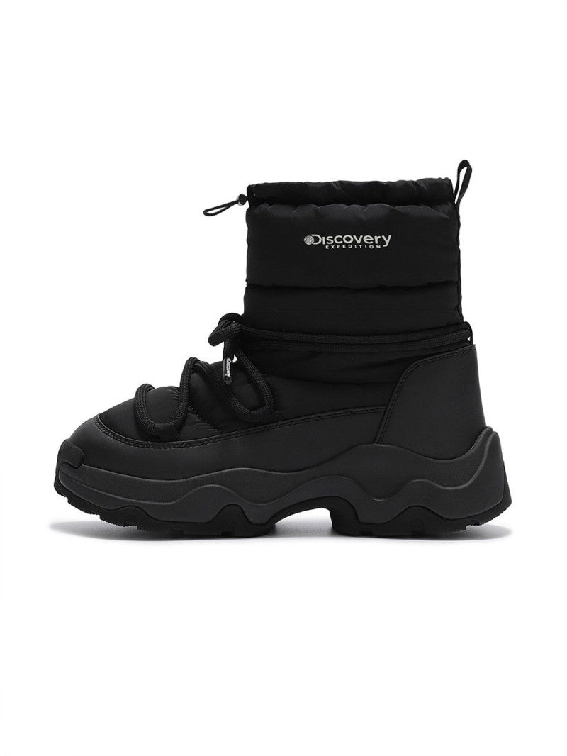 高允貞同款【WE ARE】韓國Discovery中筒保暖靴子DXSH6235N