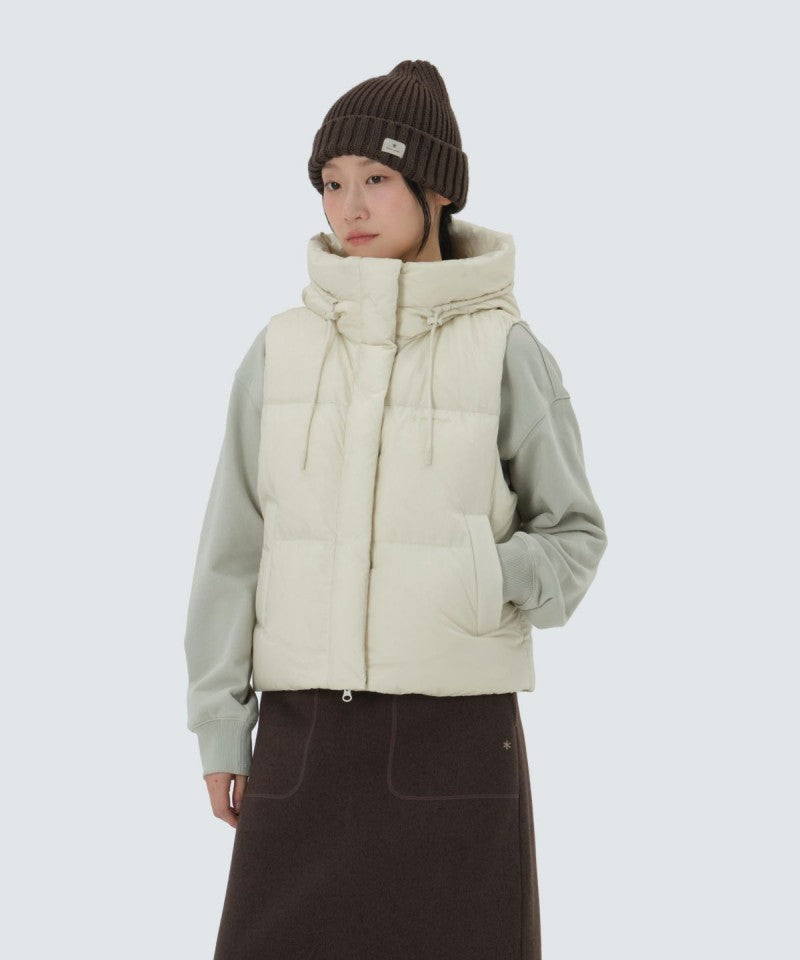 【WE ARE】韓國snow peak雪峰羽絨服連帽馬甲外套S25WWFDV21