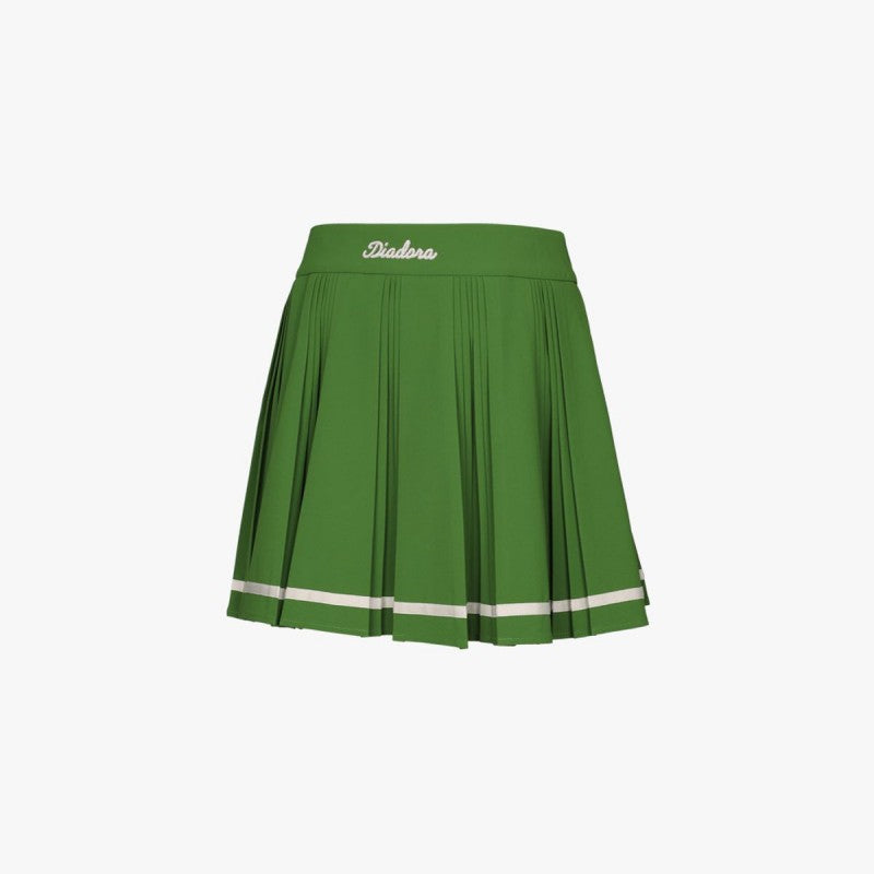 Limited-time discount: 【WE ARE】 Korean Diadora Casual Pleated Skirt D4222TSK32