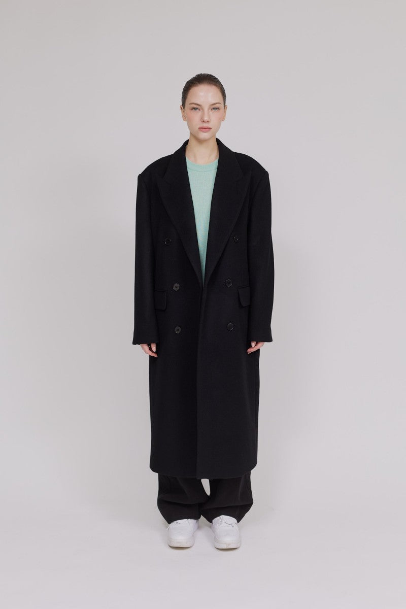 黑五限時折扣【WE ARE】韓國DONTBELATE長款大衣外套20251031-3