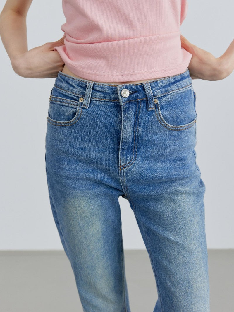 黑五限時折扣【WE ARE】韓國DONTBELATE休閒牛仔褲20251031-5