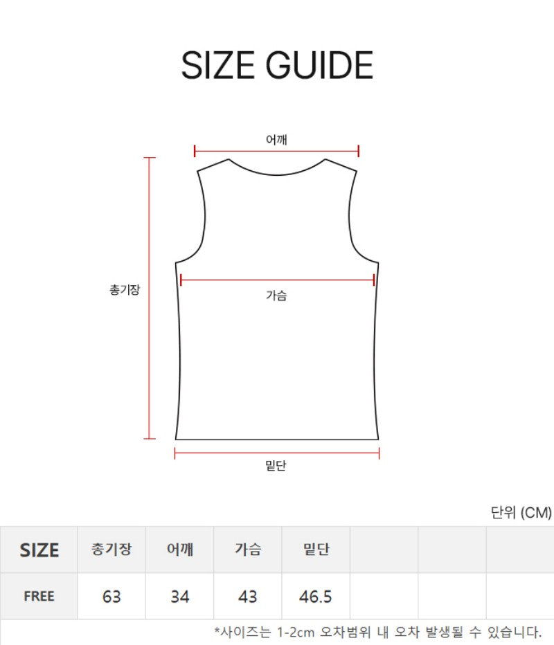 黑五限時折扣【WE ARE】韓國DONTBELATE休閒背心20251031-7