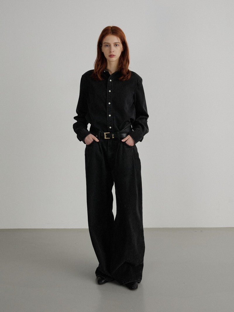 黑五限時折扣【WE ARE】韓國DONTBELATE休閒牛仔褲20251101-1