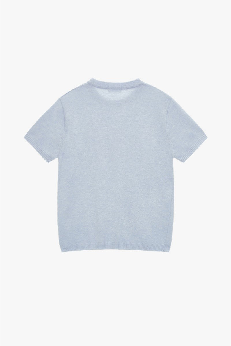 黑五限時折扣【WE ARE】韓國DONTBELATE休閒針織短袖20251101-7