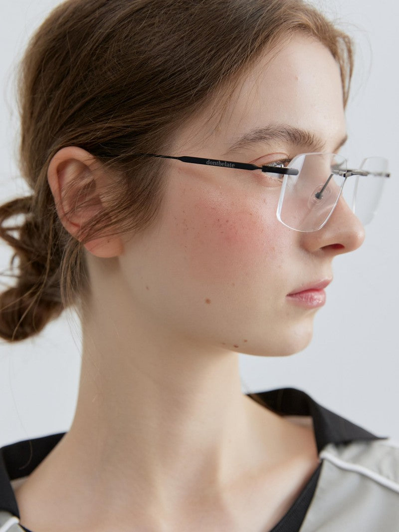 黑五限時折扣【WE ARE】韓國DONTBELATE無框眼鏡20251101-8