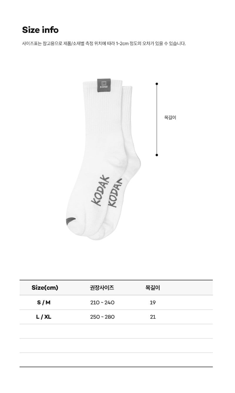 【WE ARE】韓國KODAK柯達休閒襪子5色一組K5343LSC26