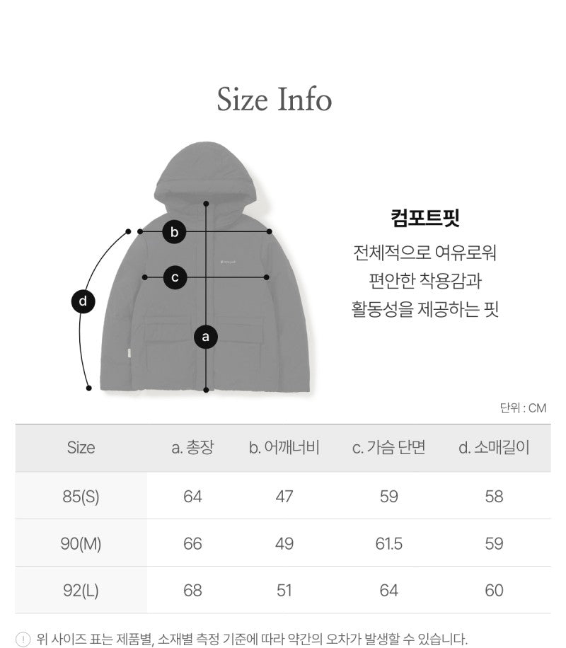 【WE ARE】韓國snow peak雪峰羽絨服外套S25WWGDJ11