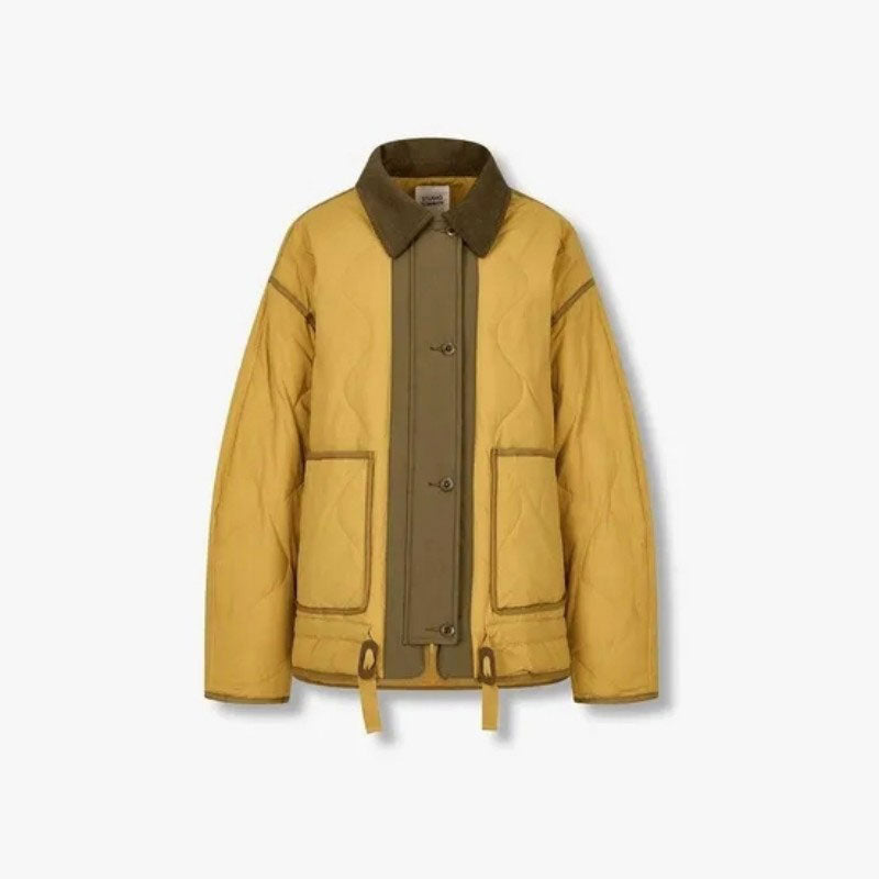 【WE ARE】韓國Studio Tomboy異材質接拼鴨絨外套 9105414102