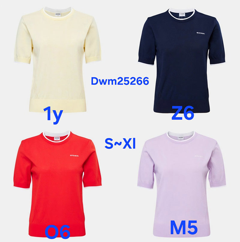 特價款【WE ARE】韓國EIDER 涼感針織衫DWM25266