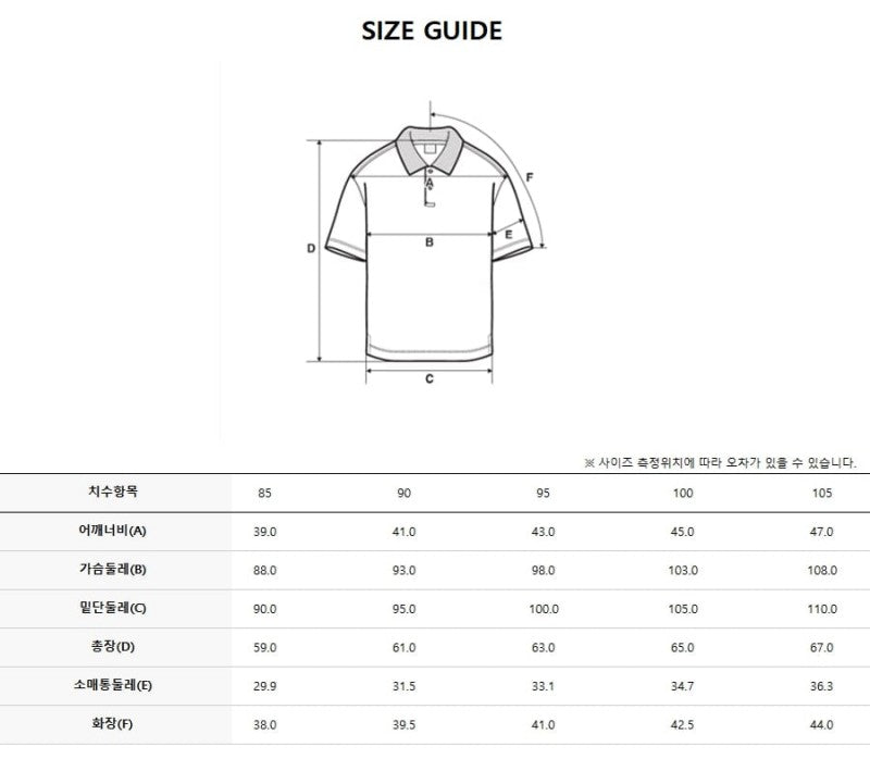 【WE ARE】韓國Discovery短袖翻領T恤DWTS72063