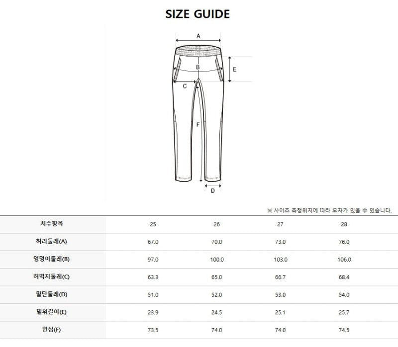 【WE ARE】韓國Discovery休閒褲DWPT7F063