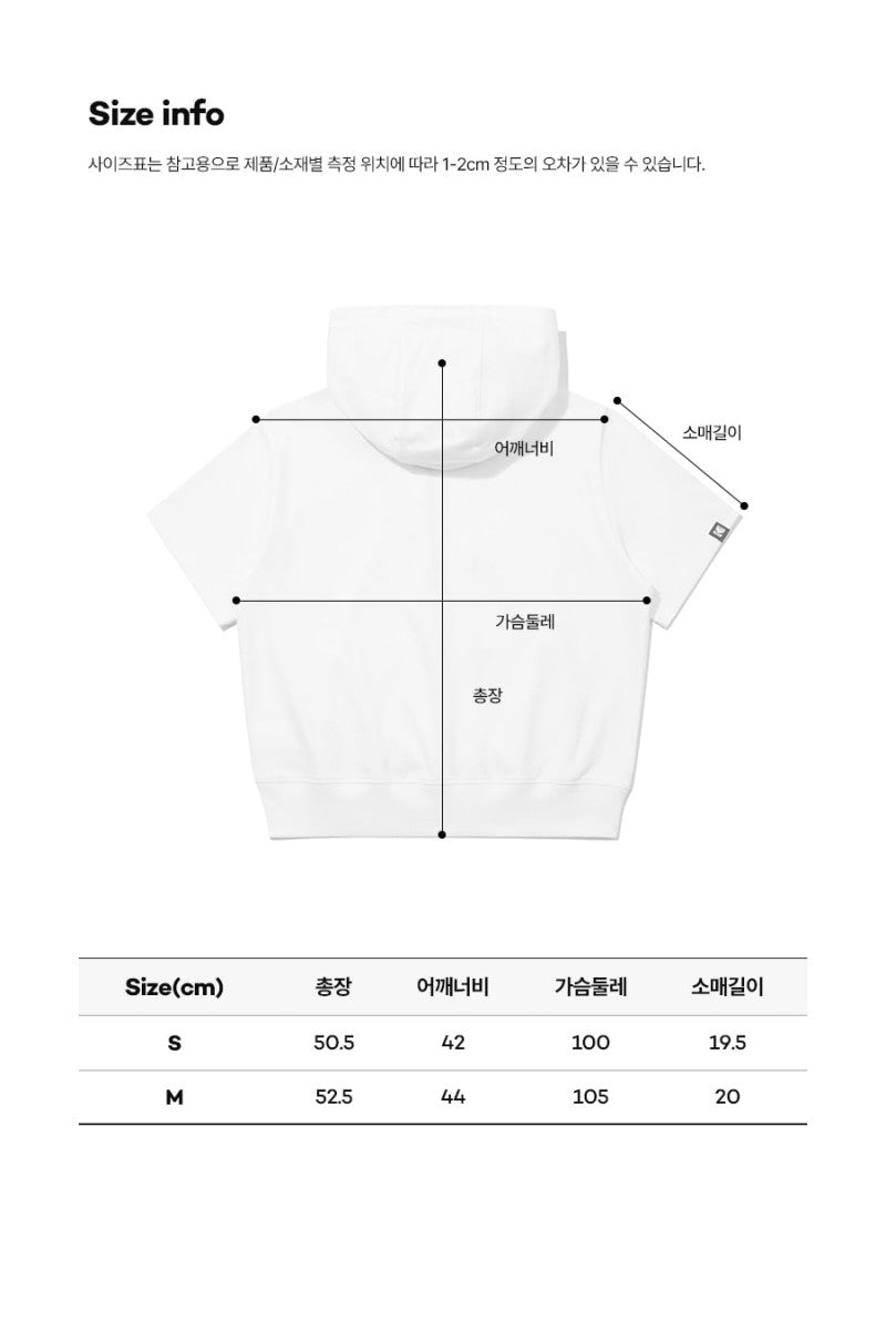 【WE ARE】韓國KODAK柯達休閒短袖連帽拉鏈外套K6222RFTZ5