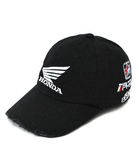 【WE ARE】韓國HONDA 大標側布貼棒球帽 HEF2CA303A
