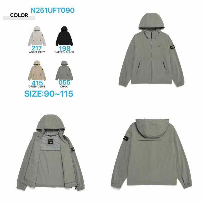 Unisex【WE ARE】Advertisement price*National Geographic Hooded Windproof Sun Protection Jacket N251UFT090