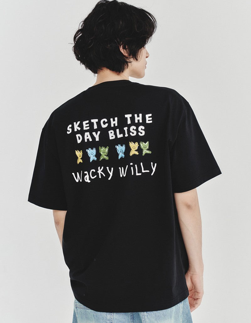 【WE ARE】韓國wacky Willy 小熊軟糖短袖T恤 WA2503ST25