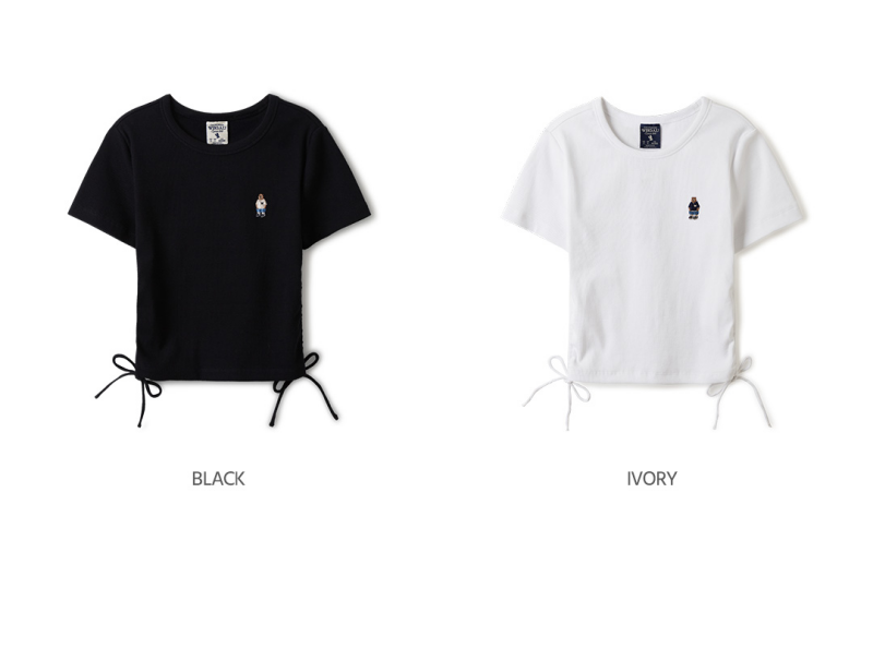 【WE ARE】Korea WHO.AU purchasing casual T-shirt WHRAE2492F