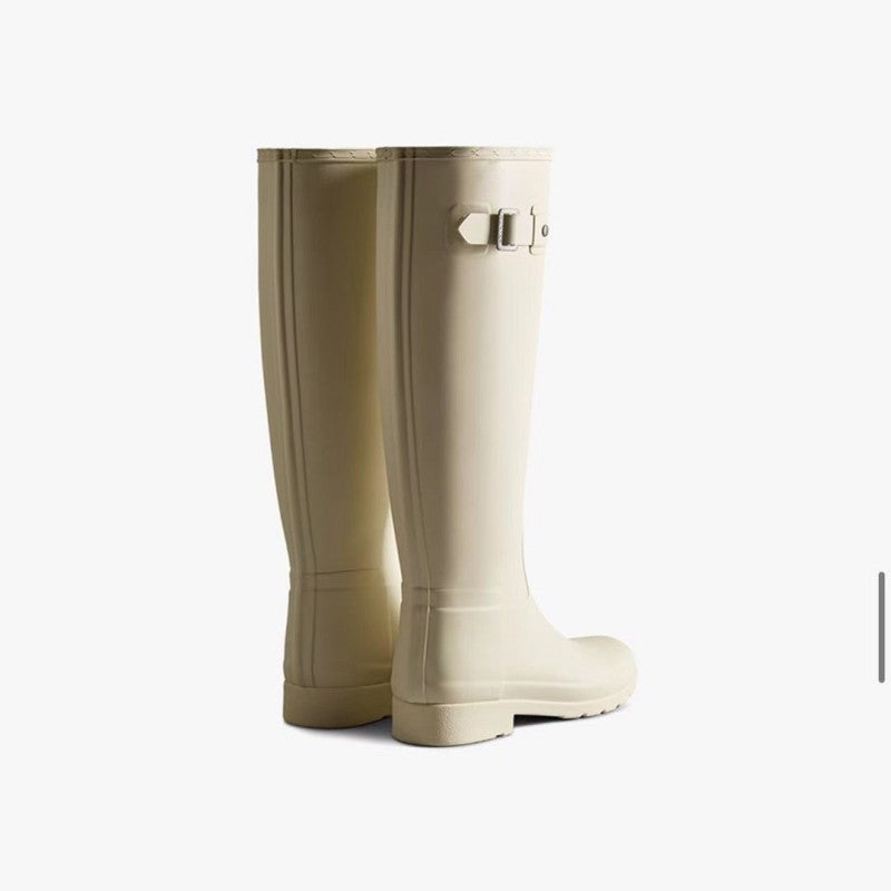 【WE ARE】韓國HUNTER精緻Refined高筒純色雨靴WFT1017RMA