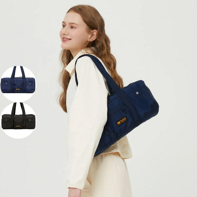 【WE ARE】Korea KODAK Kodak Nylon Boston Bag K5143LBG24