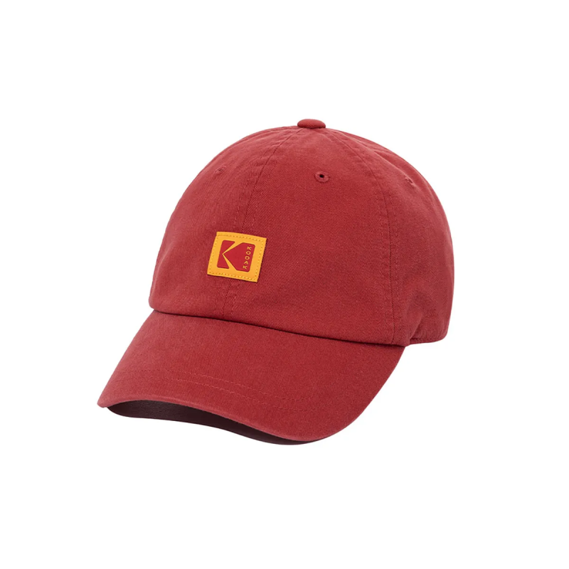 【WE ARE】Korea KODAK small square logo baseball cap K5143LCP72