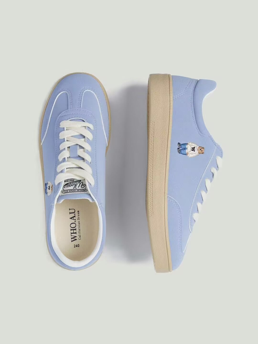 【WE ARE】Korea WHO.AU casual moral training shoes WHPGF1302A