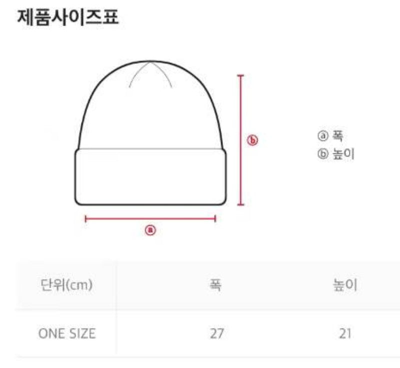 【WE ARE】韓國國家地理logo針織毛帽N253AHA080