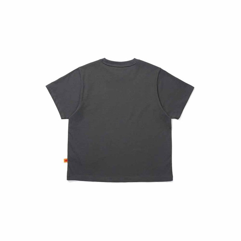 【WE ARE】Korea โกดัก Big Logo Askin Short Sleeve T-shirt Woman K5222ERS26