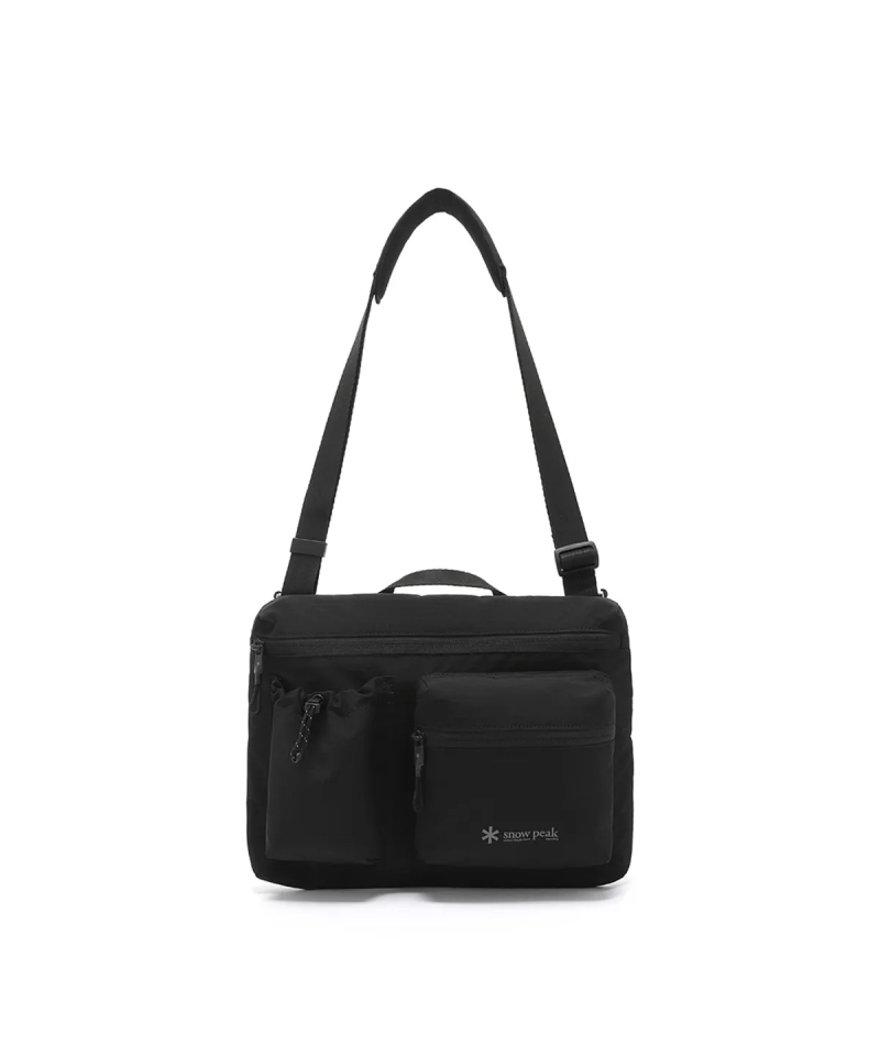【WE ARE】韓國snow peak 雙口袋斜背包 S25SUFCB36