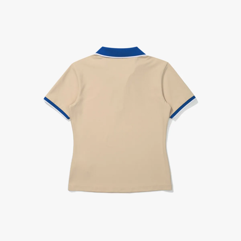 女款【WE ARE】韓國Diadora Coolskin網球領短袖T恤D5222TTS50