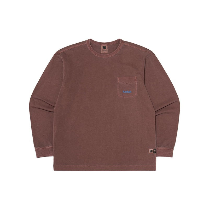 【WE ARE】Korea KODAK Kodak retro old long-sleeved T-shirt K5123LRL12