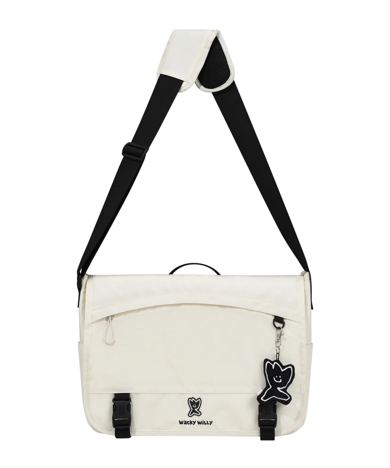 【WE ARE】Korea wacky Willy messenger bag WA2501CB01