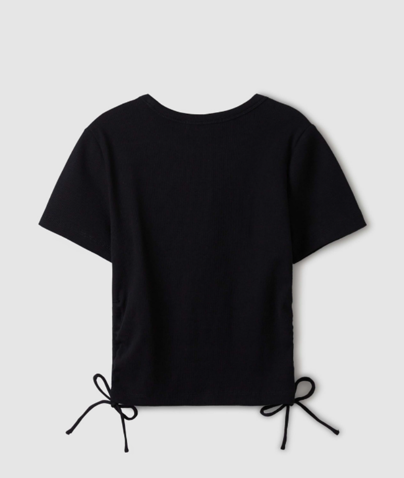 【WE ARE】Korea WHO.AU purchasing casual T-shirt WHRAE2492F