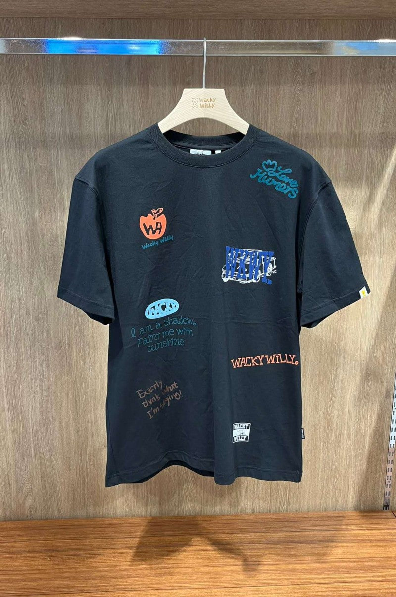 【WE ARE】韓國wacky Willy休閒短袖T恤WA2502ST24