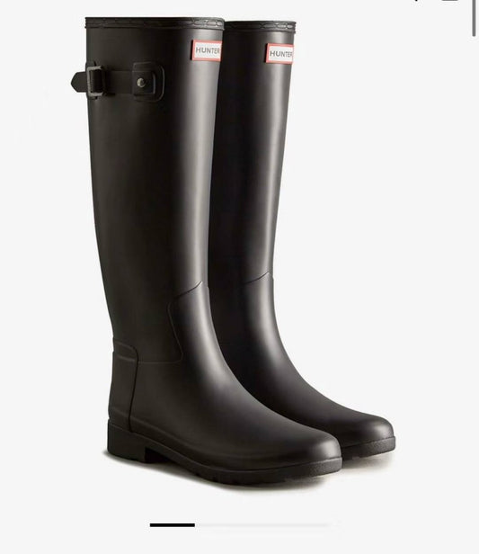 【WE ARE】Korea HUNTER exquisite Refined high rain boots WFT2200RMA