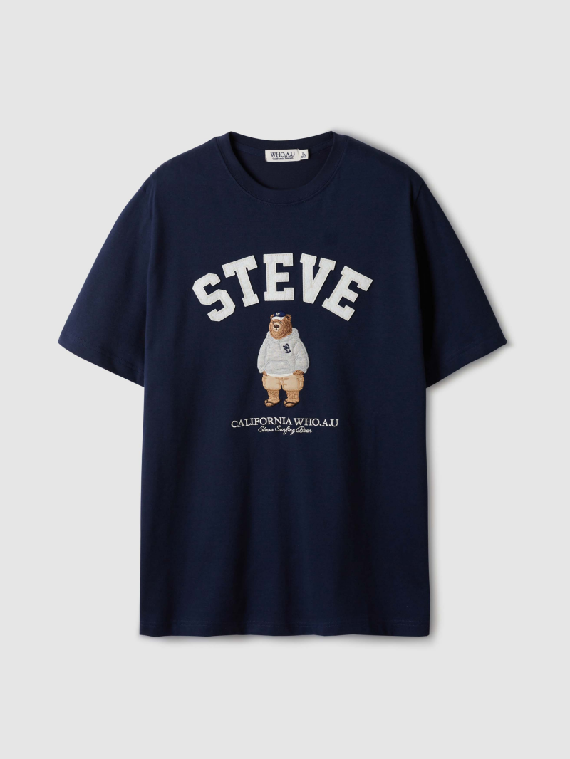 【WE ARE】Korea WHO.AU purchasing casual T-shirt WHRAE3794U